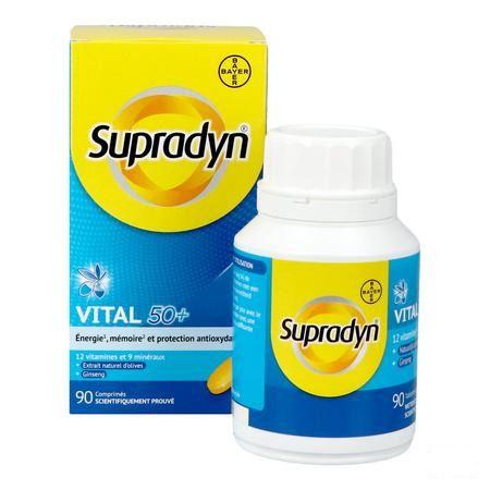 Supradyn Vital 50 + Filmomhulde tabl 90