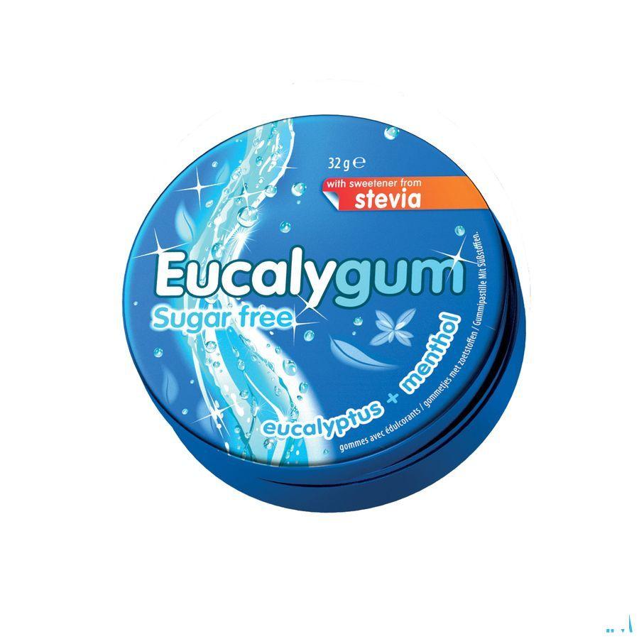 Eucalygum Pectorale Gommetjes Zonder Suiker 40 gr  -  Tilman