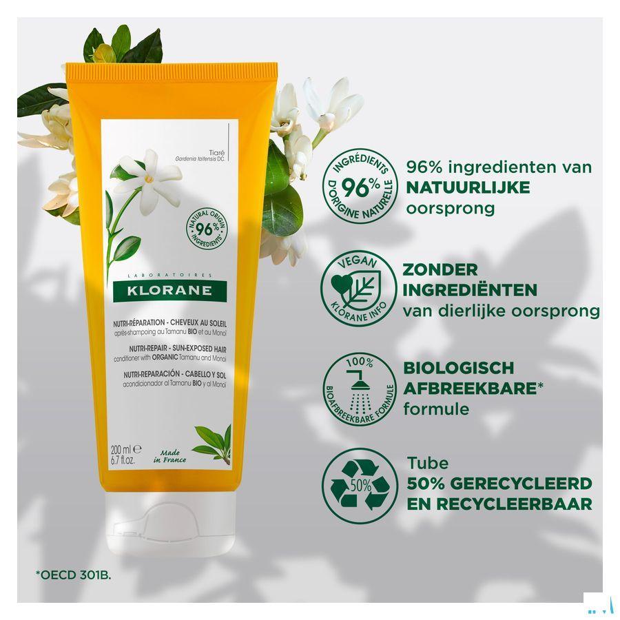 Klorane Capilaire Apres Shampooing Tamanu&Monoi Bio 200 ml
