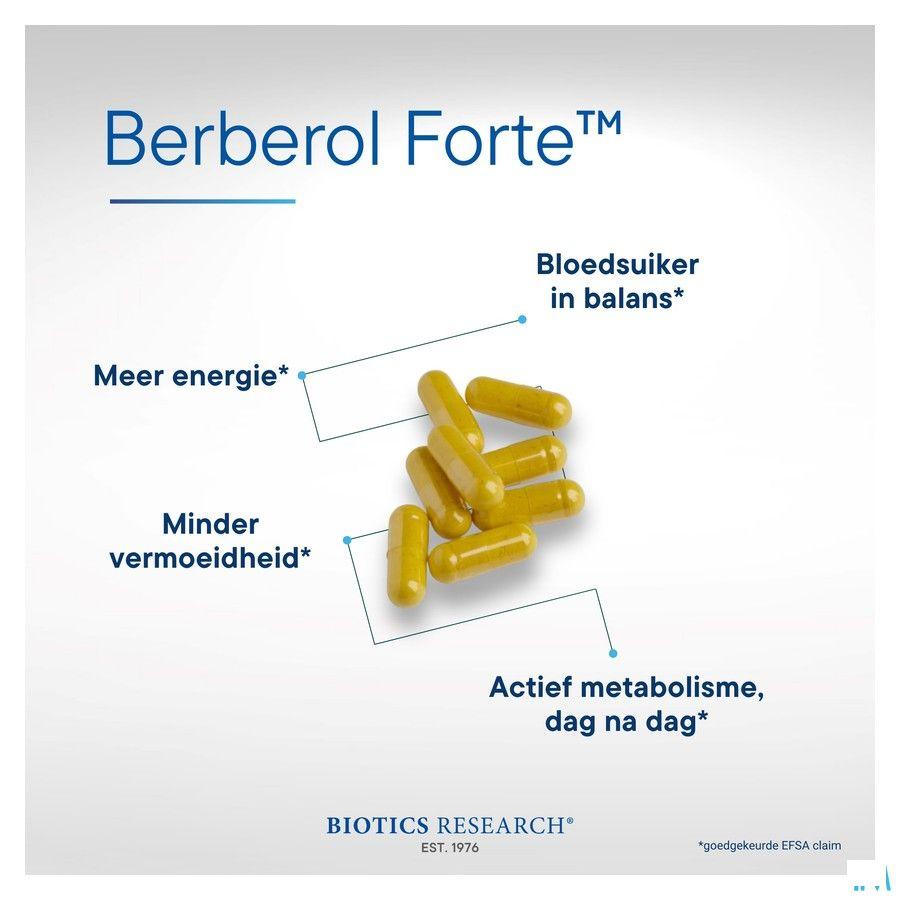 Biotics Berberol Forte 60 capsules  -  Energetica Natura