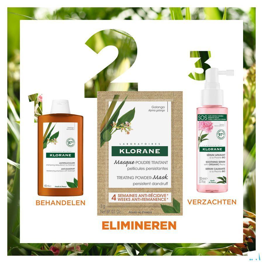 Klorane Capilaire Masker Verzorging Pdr Galanga 8X3G