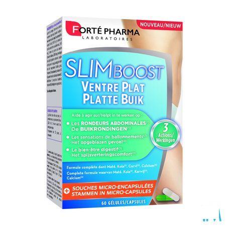 Slimboost Platte Buik Caps 60  -  Forte Pharma