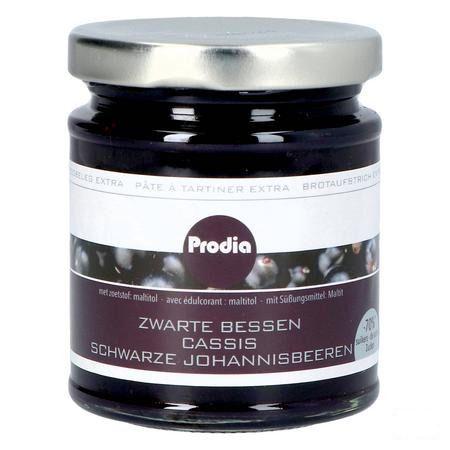 Prodia Tartinade Extra Cassis Maltitol 215 gr  -  Revogan