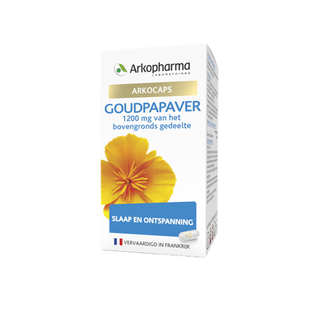 Arkocaps Goudpapaver Plantaardig 45  -  Arkopharma