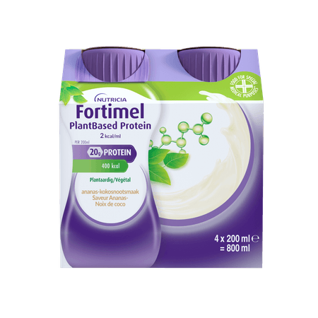 Fortimel Plantbased Pr. 2Kcal Anan.-Kokosn.4X200 ml  -  Nutricia