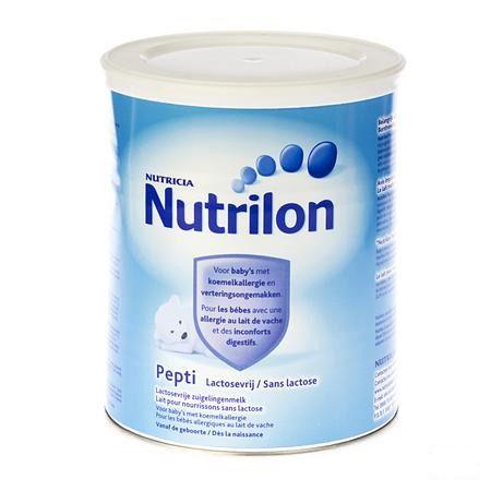 Nutrilon Pepti Sans Lactose Poudre 450 gr  -  Nutricia