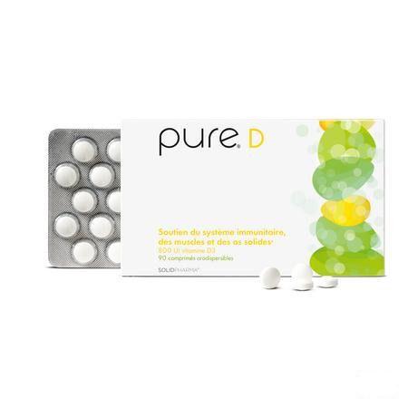 Pure D Comprimes A Macher 90  -  Solidpharma