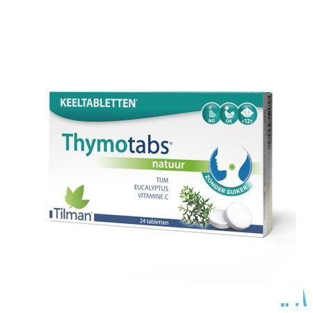 Thymo Tabletten Natuur Zuigtabl 24  -  Tilman