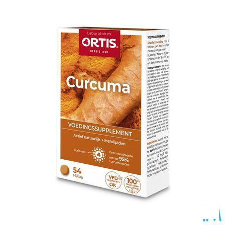 Ortis Curcuma Blister Comprimes 3x18  -  Ortis