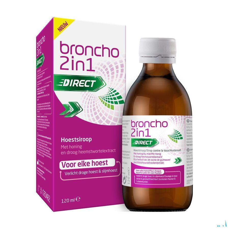 Bronchostop Bronchodirect Cough Syrup 120 ml  -  Perrigo