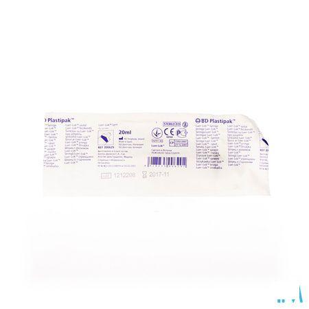 Bd Plastipak Spuit Luer-Lok 20  ml 1 300629