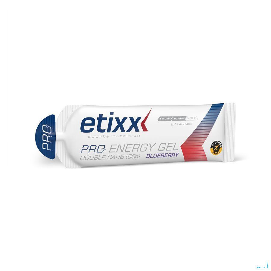 Etixx Double Carb Energy Gel Prol.Blueberry12X60ml  -  Ceres Pharma