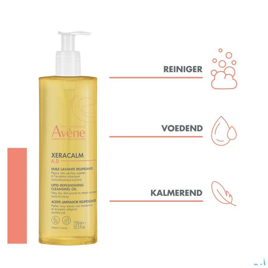 Avene Xeracalm A.D. Wasolie Relipiderend 750 ml