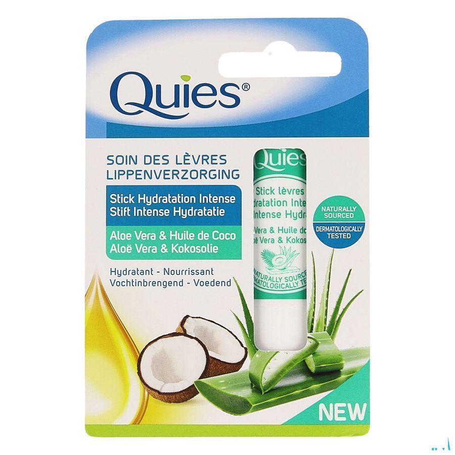 Quies Lippenstift Int.hydra Aloe V. & kokosolie 4,5 gr  -  Quies