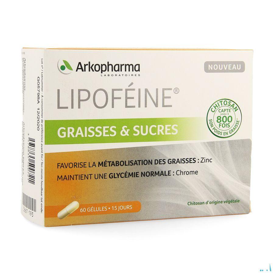 Lipofeine Graisses Sucres Capsule 60  -  Arkopharma