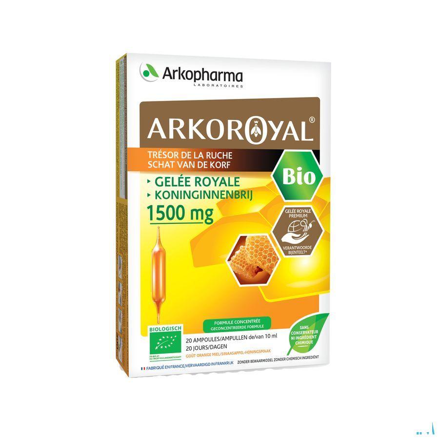 Arkoroyal Koninginnebrij Bio 1500 mg Ampullen 20x10 ml  -  Arkopharma