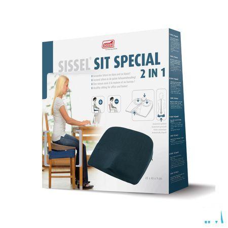 Sissel Sit Special 2In1 Wigkussen Grijs