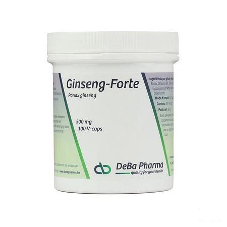 Ginseng Forte Tabletten 100x500 mg  -  Deba Pharma