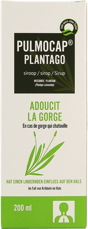 Pulmocap Plantago Sirop 200 ml 