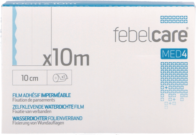 Febelcare Med4 Film Adhesif Wtp 10cm 10m 1
