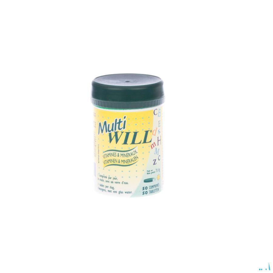 Multi Will Multivit + Mineralen Comp 50  -  Will Pharma