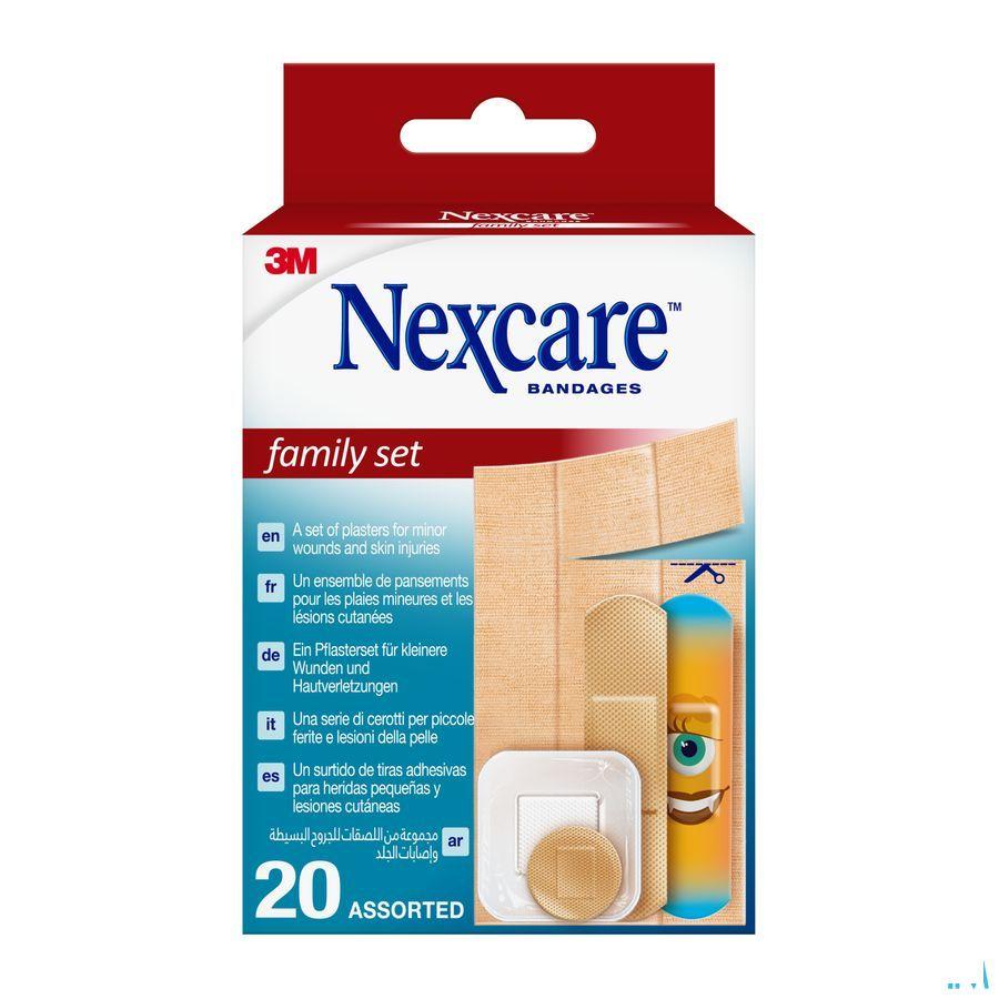 Nexcare 3M Family Set Assortiment Pansements 20