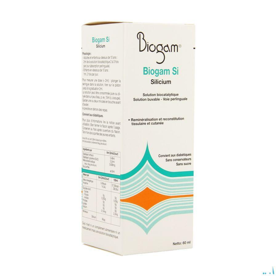 Biogam Si Flacon 60 ml  -  Sterop