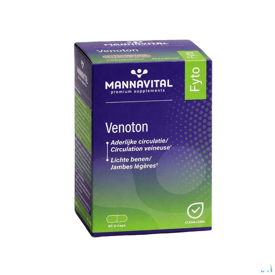 Mannavital Venoton V-Caps 60