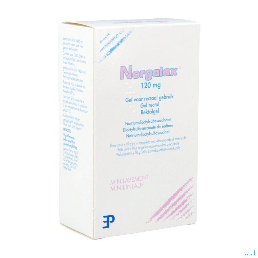 Norgalax Boite/doos 6 X 10 Gr 