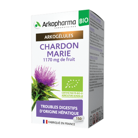 Arkogelules Chardon Marie Bio Caps 150 Nf  -  Arkopharma