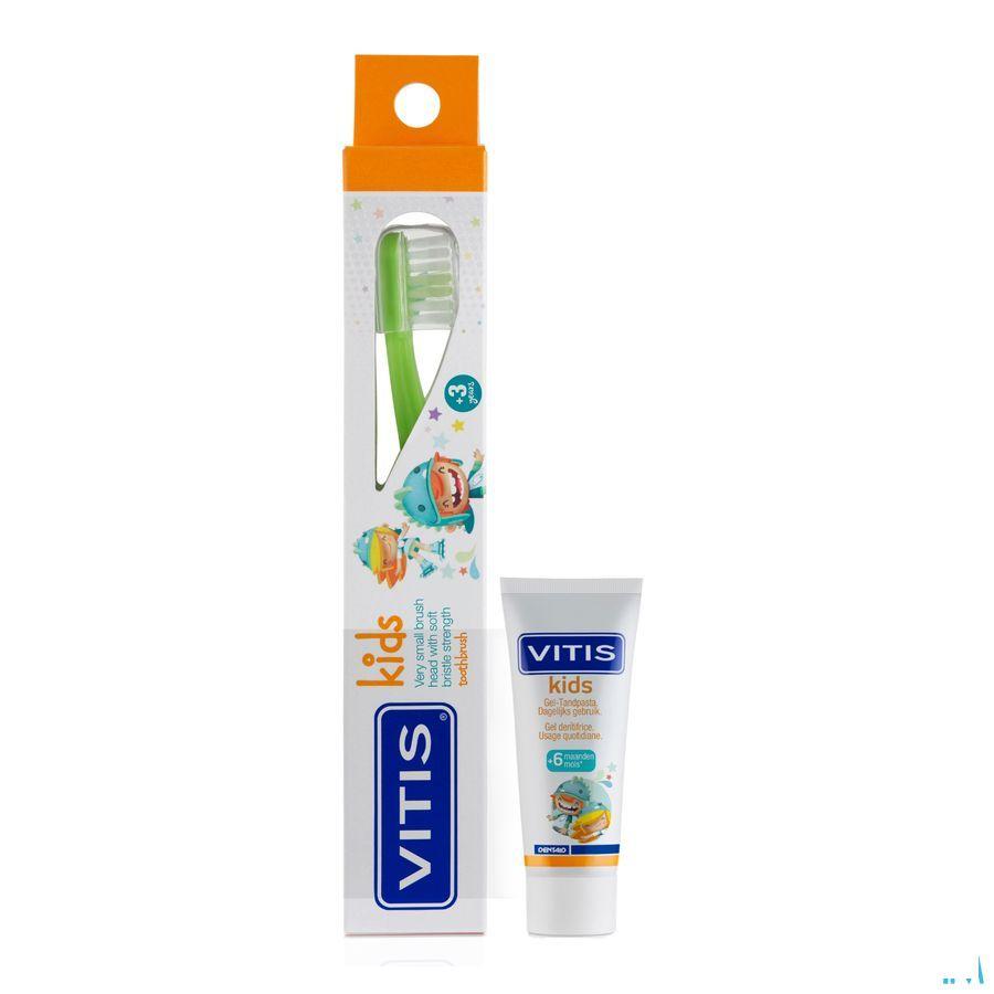 Vitis Kids Gel Tandpasta 50 ml  -  Dentaid