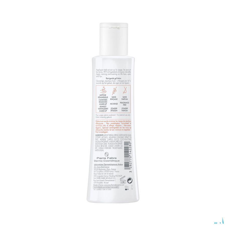 Avene Tolerance Reinigende Gel Lotion 200 ml  -  Avene