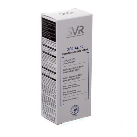 Xerial 50 Extreme Creme Pieds Tbe 50 ml  -  Svr Laboratoire