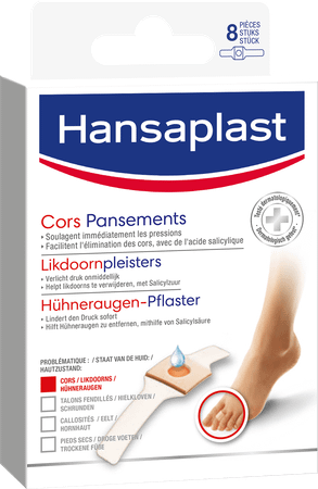Hansaplast Pansement Cors 8  -  Beiersdorf