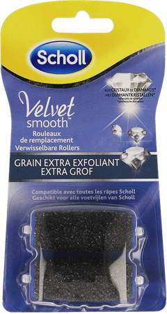 Scholl Velvet Smooth Tm Navul. Diamant Extra Grof