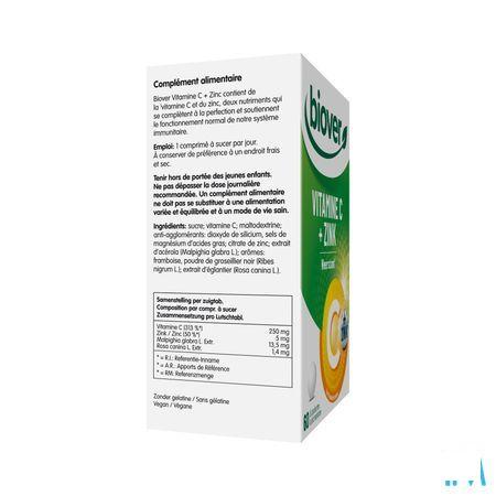 Biover Vitamine C + Zink Comp 60