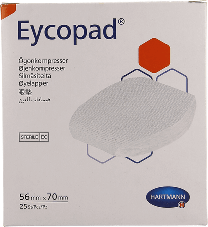 Eycopad Compresse Sterile 56X70Mm 25 4155408  -  Hartmann