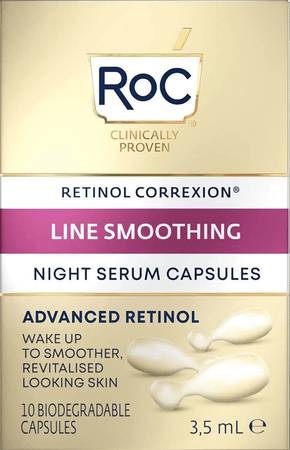 Roc Retinol Correx.Line Smooth.Night Serum Caps 10