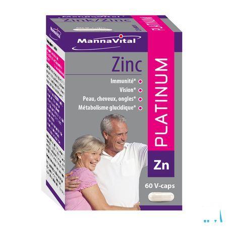 Mannavital Zink Platinum V-Capsule 60