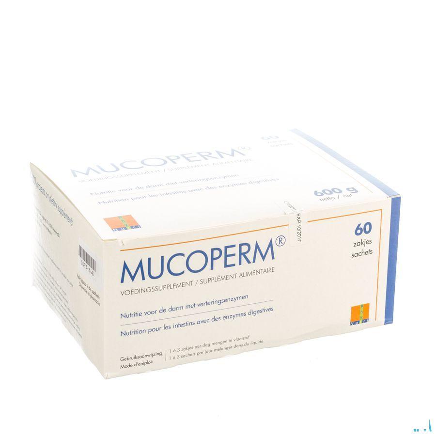 Mucoperm Pdr Zakje 60 x 10 g  -  Nutriphyt