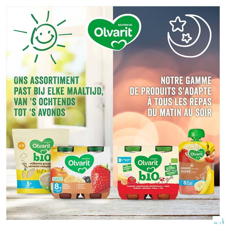 Olvarit Bio Fraise Banane Kiwi Multipack 12M 4X90G  -  Nutricia