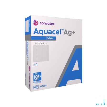 Aquacel Ag+ Extra 5 X 5Cm 10 413566