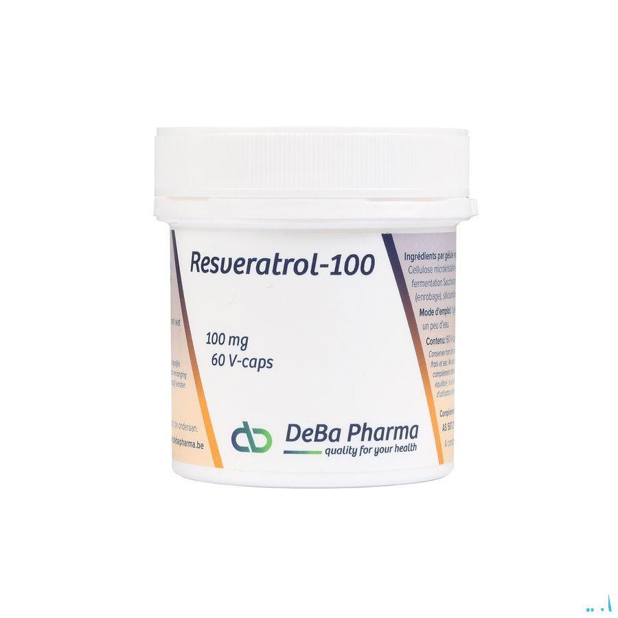 Resveratrol Forte Veg Capsule 60x100 mg  -  Deba Pharma