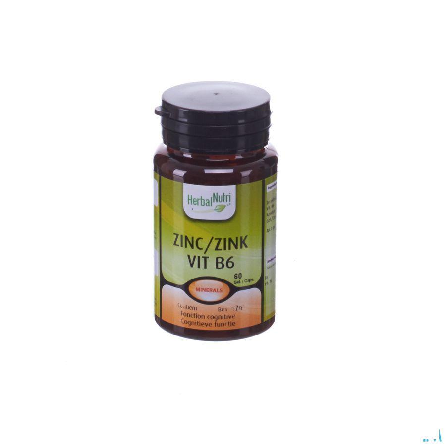 Herbalnutri Zink Vit B6 Gel 60  -  Herbalgem