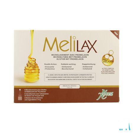Melilax Microklysma 6x10 gr  -  Aboca