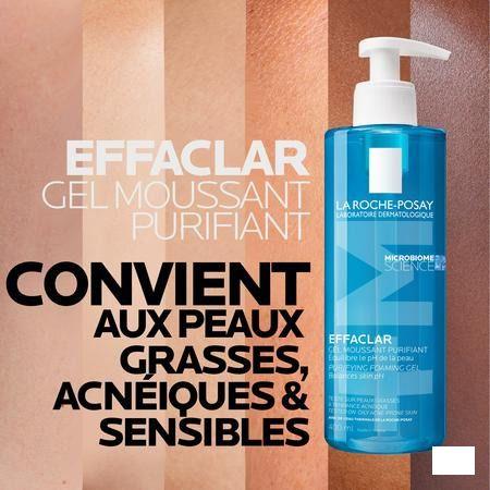 Effaclar Gel Moussant Purifiant 200 ml  -  La Roche-Posay