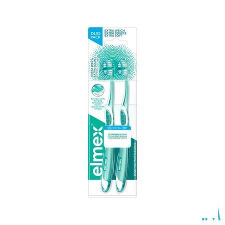 Elmex Brosse Dents Sensitive Pro Extra Souple Duo