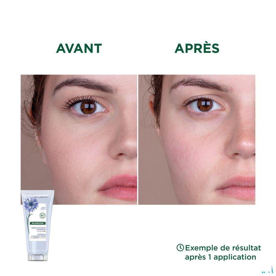 Klorane Visage Creme Nett Demaq Bleuet Bio 200 ml