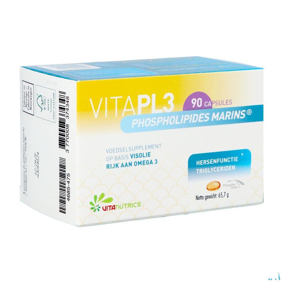 Vitapl3 Phospholipides Marins Caps 90