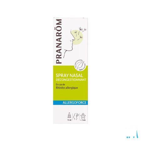 Allergoforce Spray Nasal Huile Essentielle 15 ml  -  Pranarom